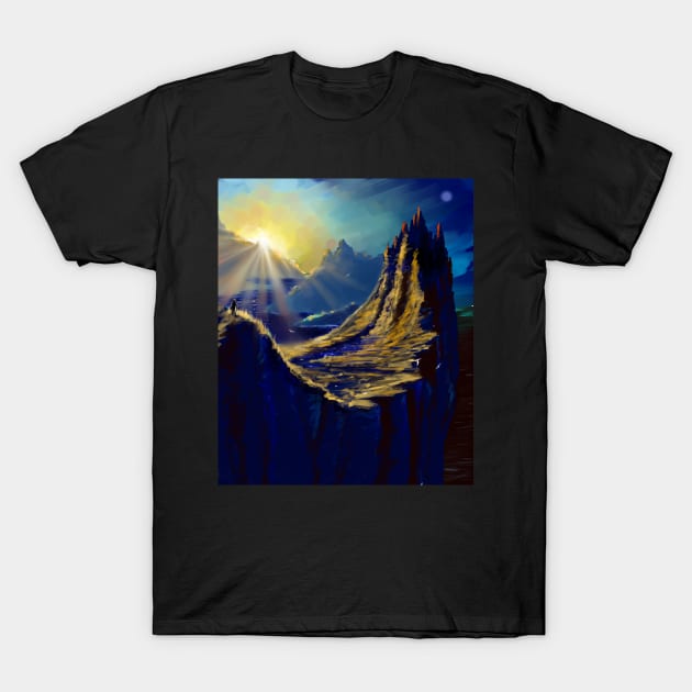 Landscape T-Shirt by Marounkai